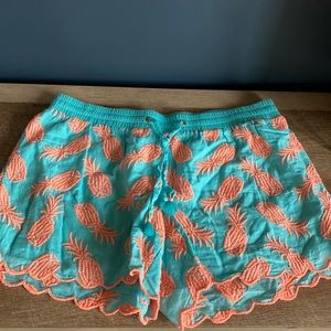 Lilly Pulitzer pineapple shorts